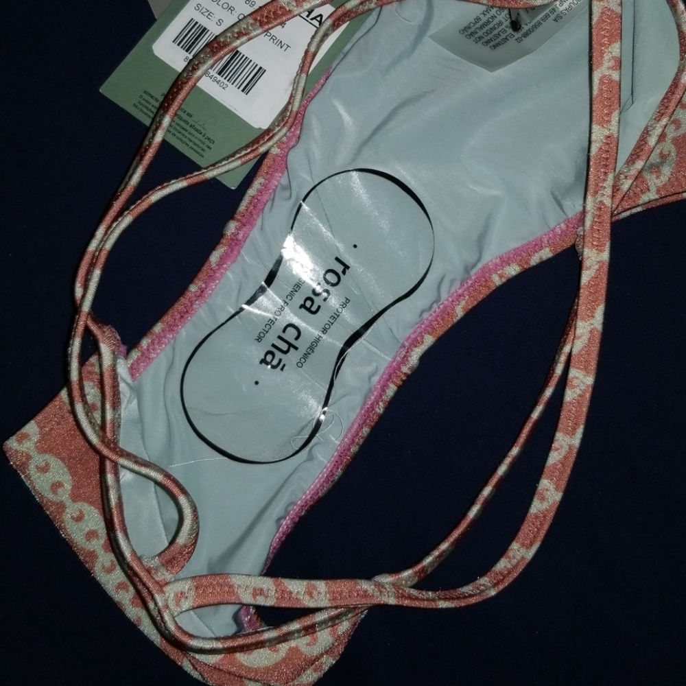 NWT ROSA CHA IZ CHAIN PRINT BIKINI BOTTOM SIZE S - Picture 6 of 7